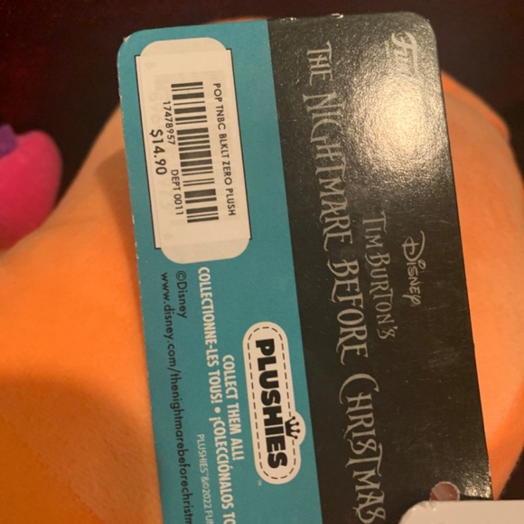 Zero NBC orange plush - Picture 2 of 2